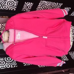 Brand New with tags girls size 6 pink zip up hoodie